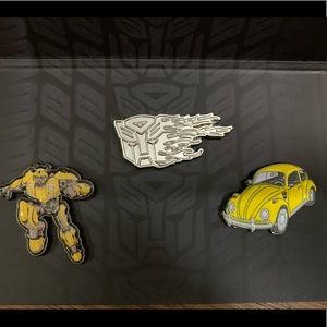 Transformers Bumblebee Loot Crate Exclusive Pins